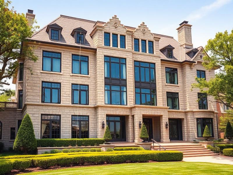 Luxury home window cleaning