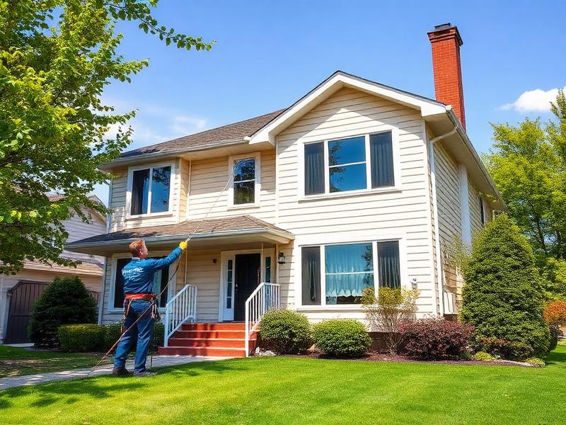 Professional window cleaning